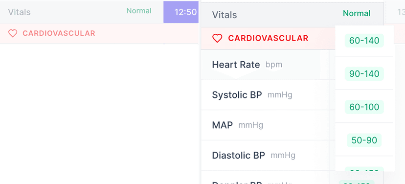 Real-Time Vital Signs Monitoring (18 Parameters)
